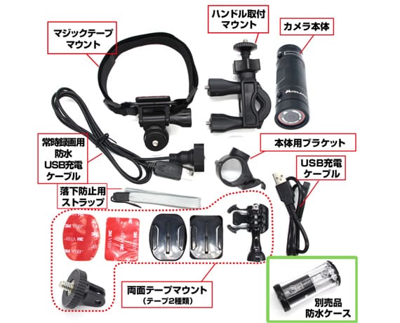XTC290の付属詳細画像