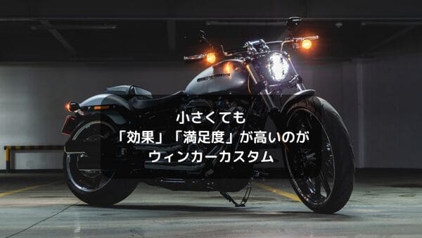 バイクのウインカー？