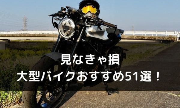 最新版 大型バイクのおすすめ51選 国内 海外一気に紹介 はじめてバイク