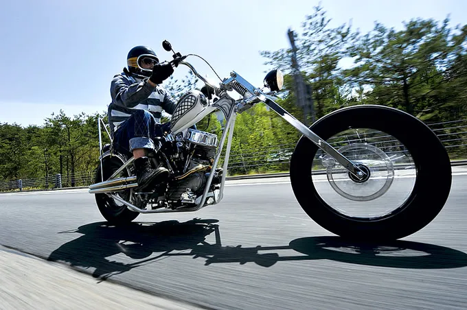 カスタムバイクの画像