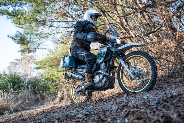 オフロードバイクの画像